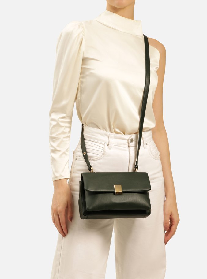 Bolsa Tiracolo Verde Musgo Pequena