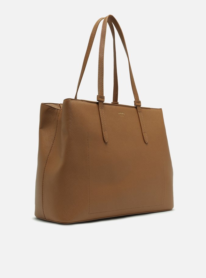 Bolsa Shopping Marrom Grande