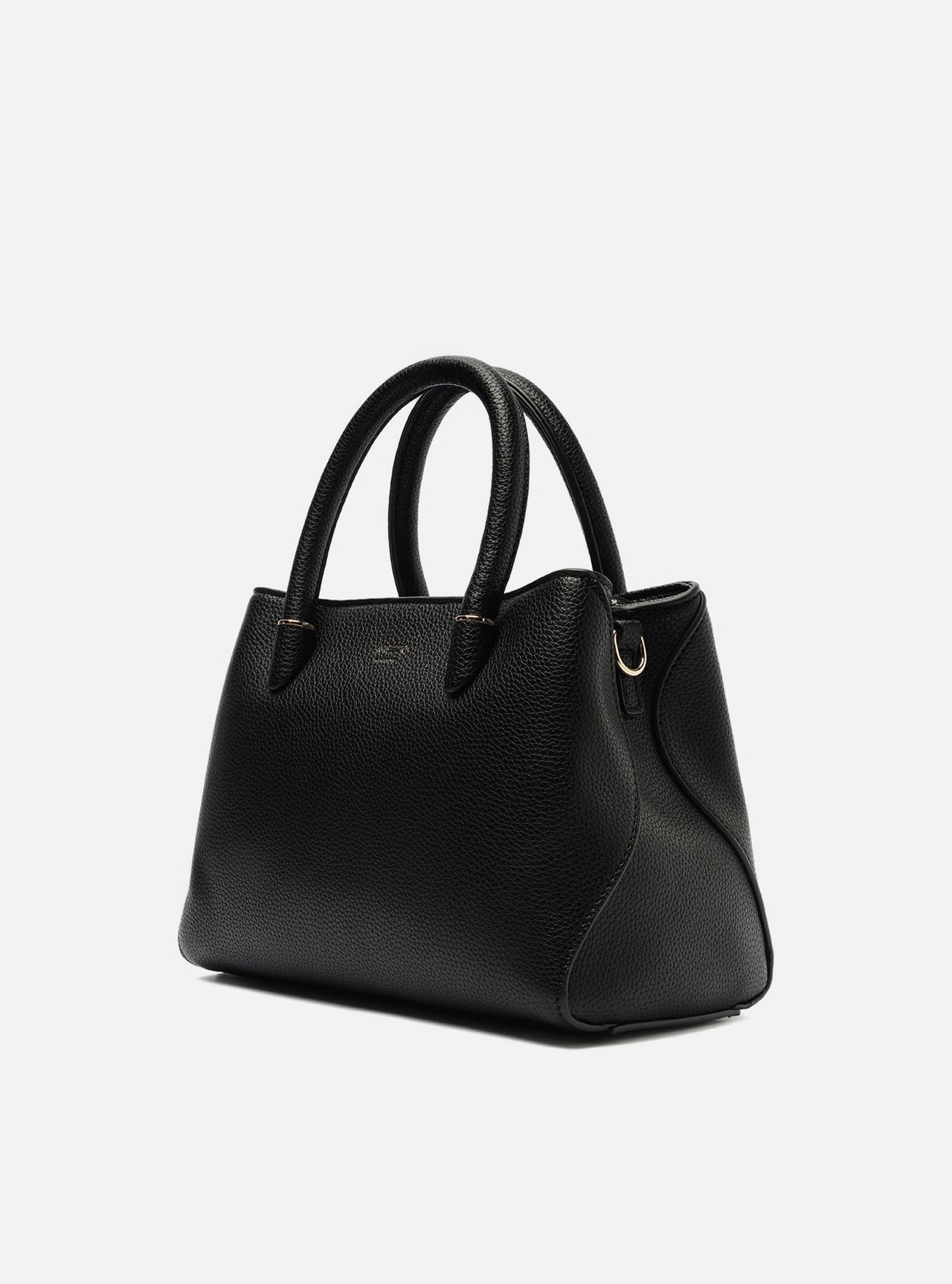 Bolsa Tote Preta Média Divisória — foto 2