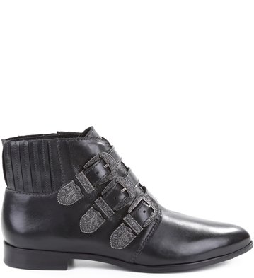Bota Multi Fivelas Preta