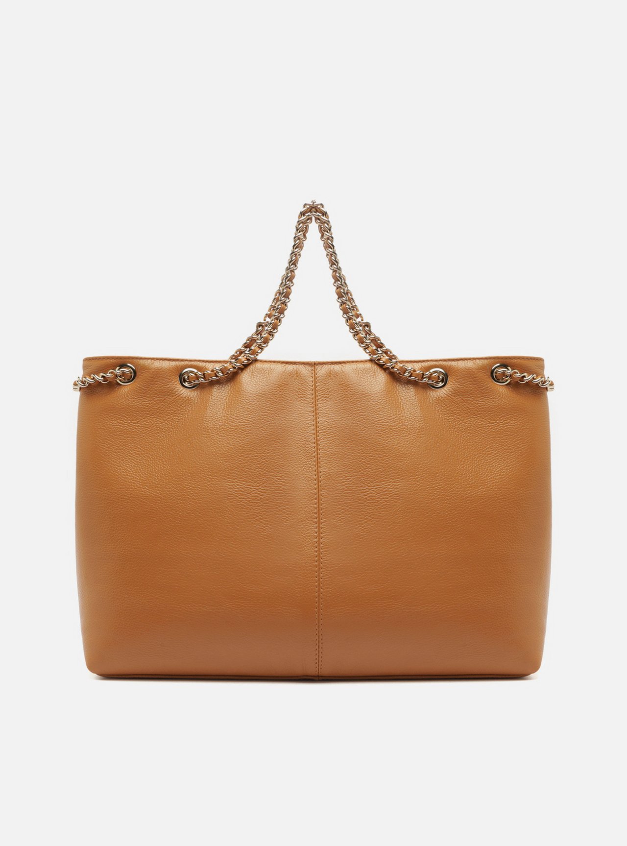 Bolsa Tote Marrom Couro Matelassê Gab Grande — foto 3
