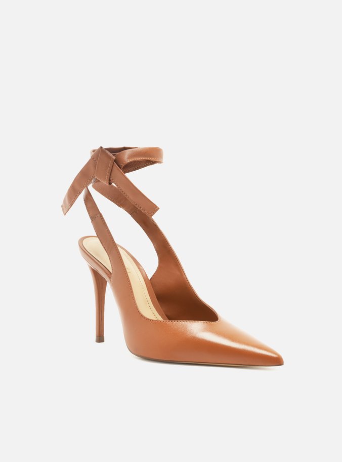 Scarpin Marrom Salto Alto