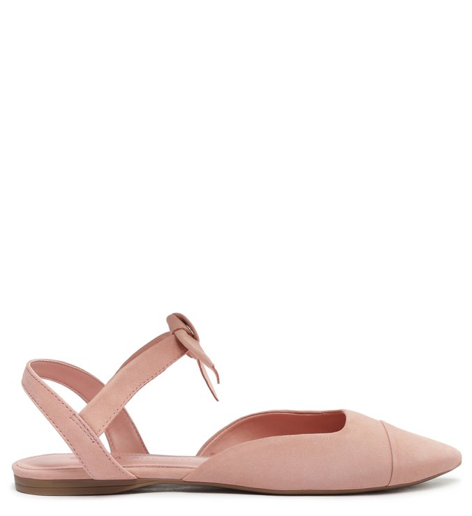 Sapatilha Rosé Nobuck Lace Up Nina