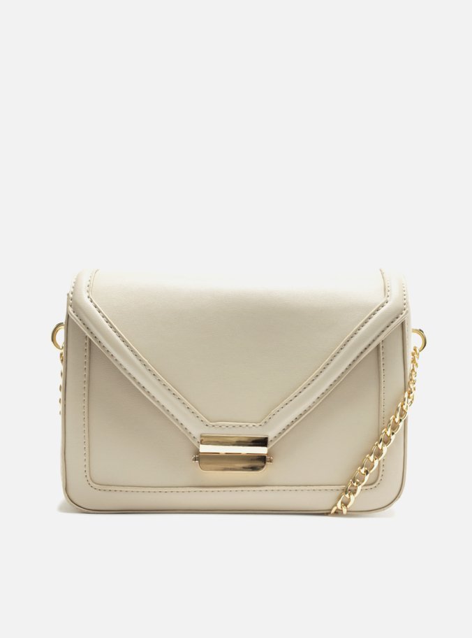Bolsa Tiracolo Off-White Pequena