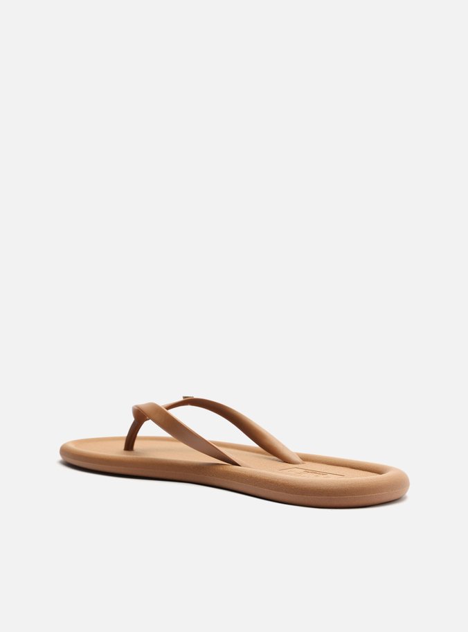 Chinelo de Dedo Nude Tiras Bold Brizza