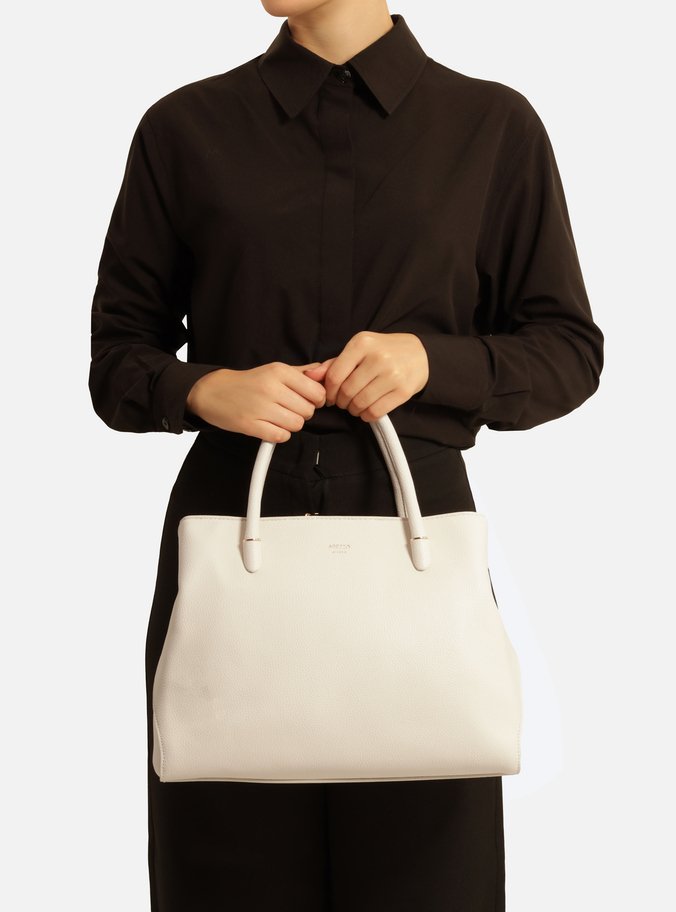 Bolsa Tote Branca Grande