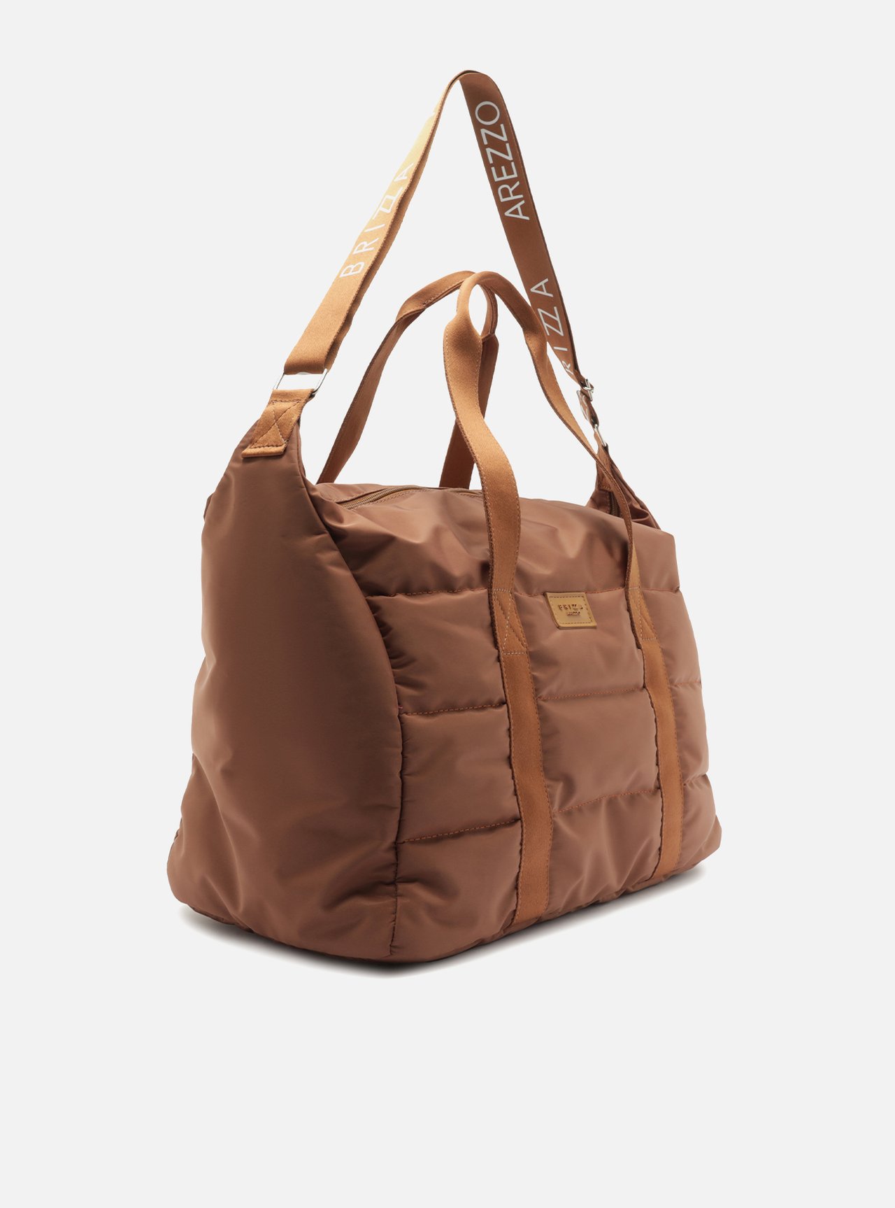 Bolsa Mala Marrom Grande Brizza — foto 5