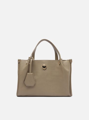 Bolsa Tote Cinza Média
