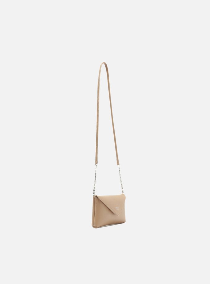 Bolsa Tiracolo Bege Giorno Pequena Envelope