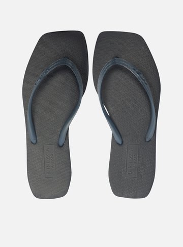 Chinelo de Dedo Azul Square + Kit Pins