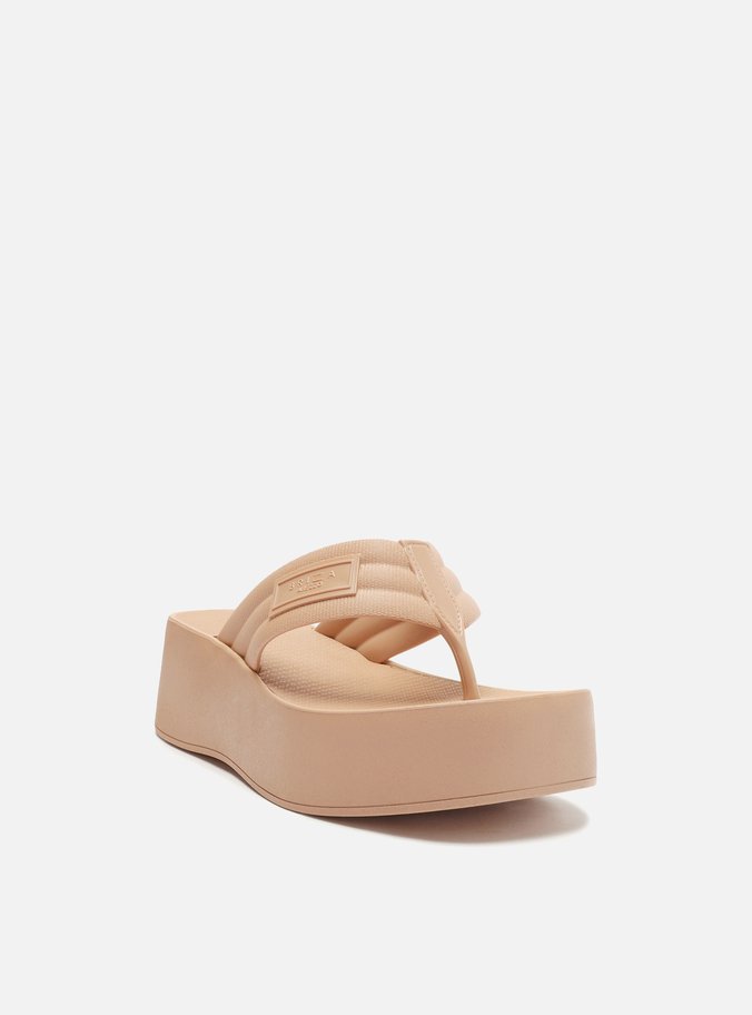 Tamanco Nude Flatform Lulu