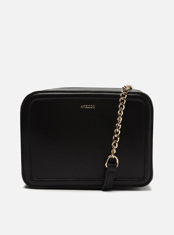 Bolsa Tiracolo Preta Corrente Pequena