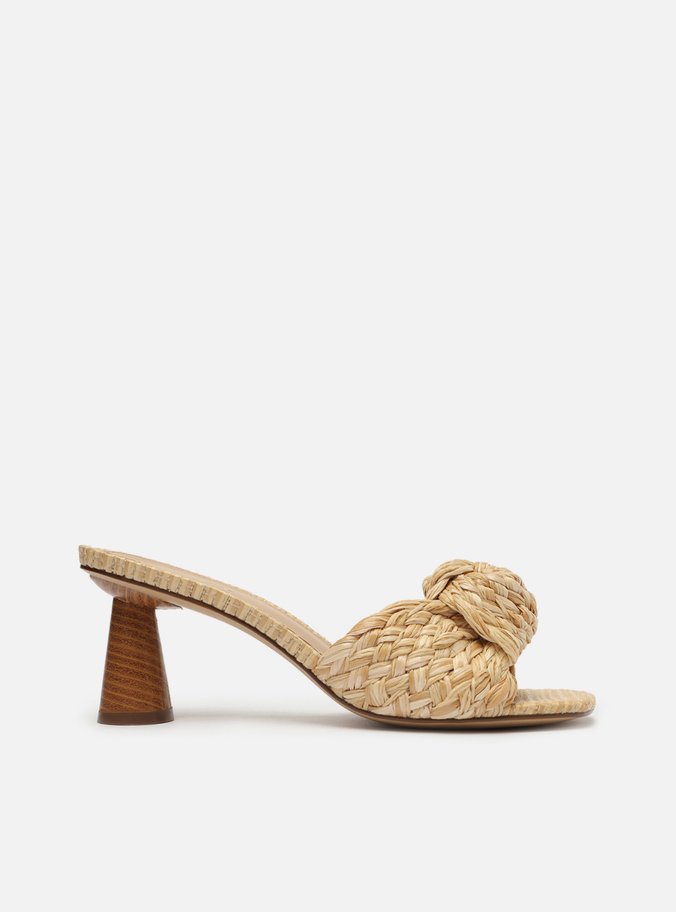 Mule Nude Aberta Bico Quadrado