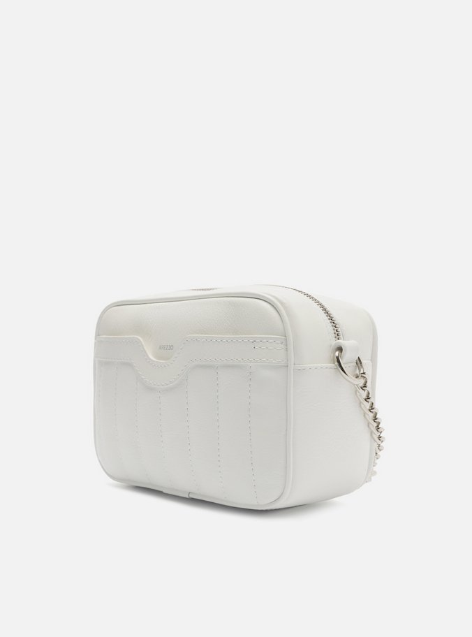 Bolsa Tiracolo Branca Couro Francine Pequena