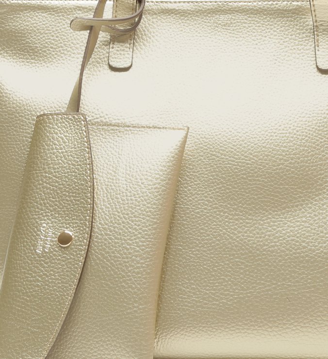 Bolsa Shopping Dourada Mercato Grande