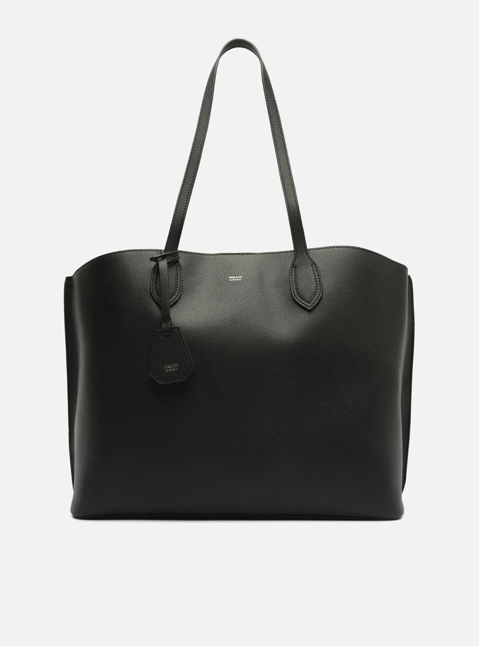 Bolsa Shopping Preta Grande Bag Charm