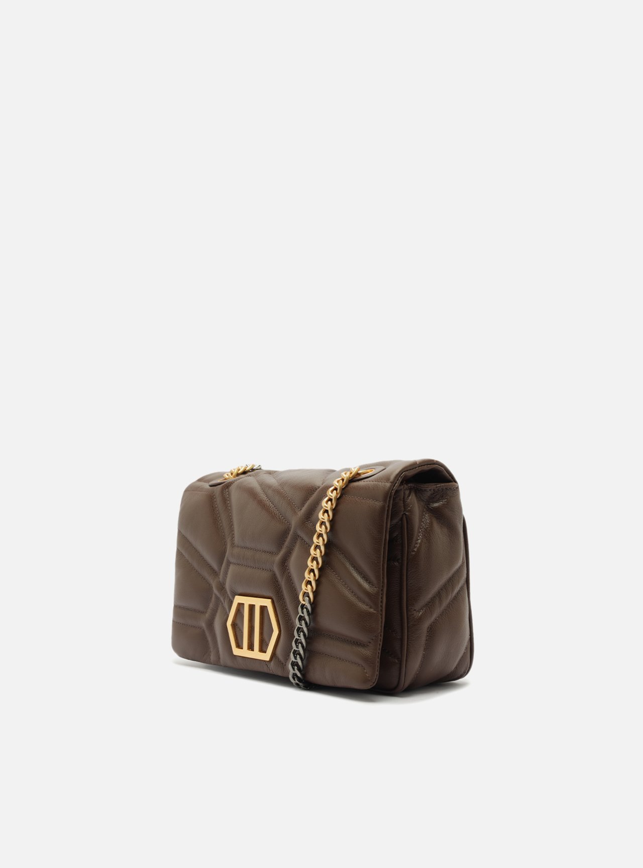 Bolsa Tiracolo Marrom Couro Emma Média Longa — foto 2