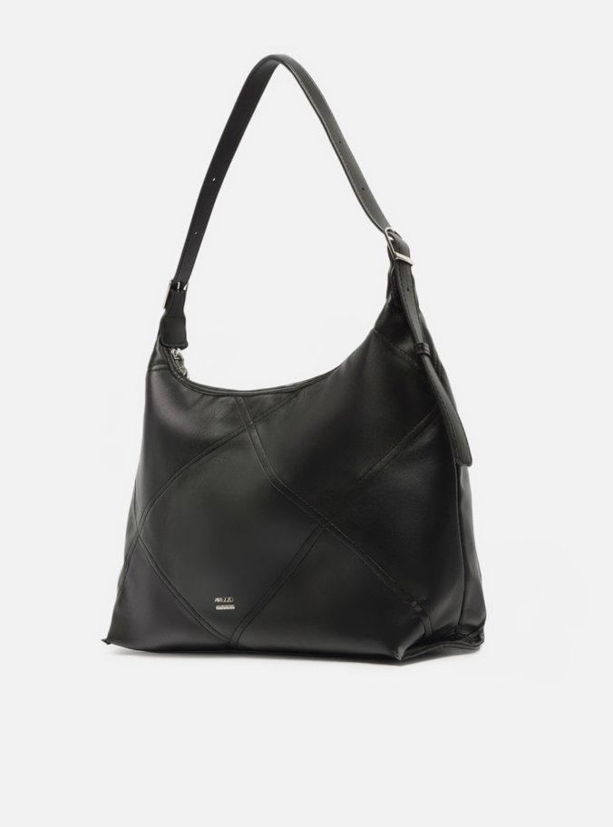 Bolsa Hobo Preta Grande