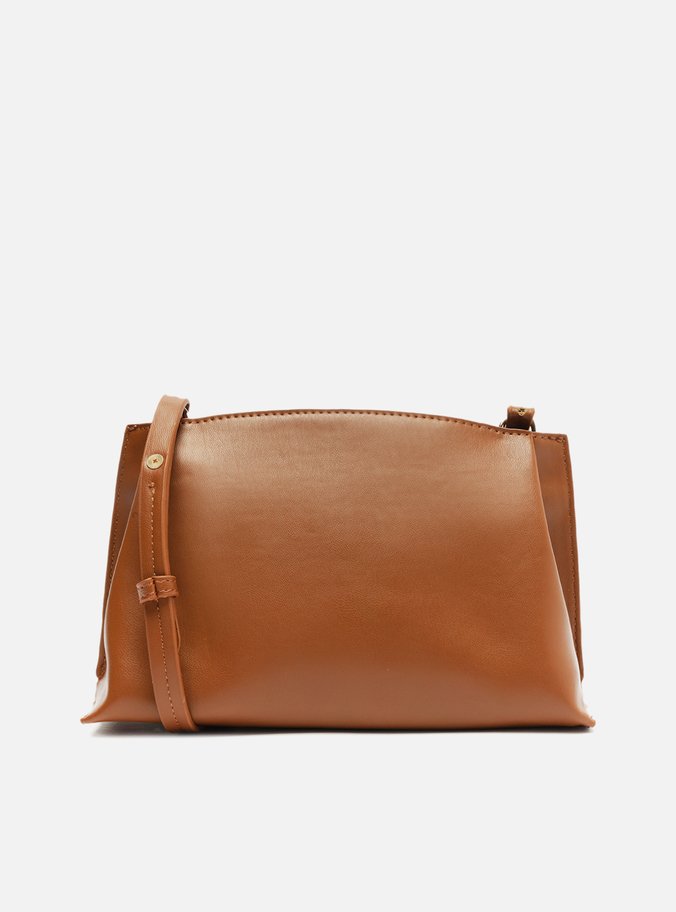 Bolsa Tiracolo Marrom Pequena