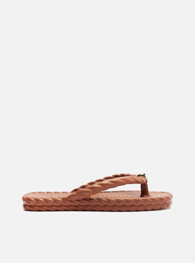 Chinelo de Dedo Marrom Marrocos Brizza