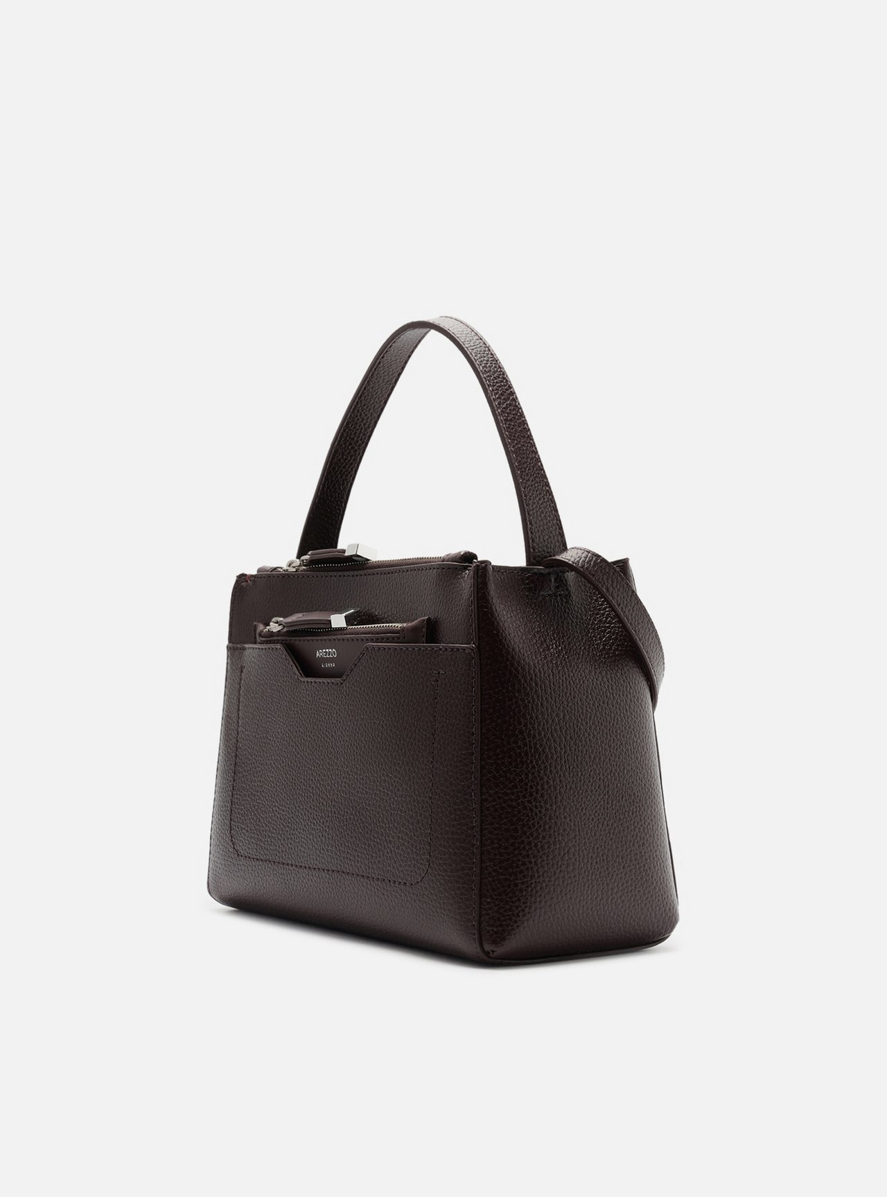Bolsa Tote Marrom Escura Emilly Média — foto 2
