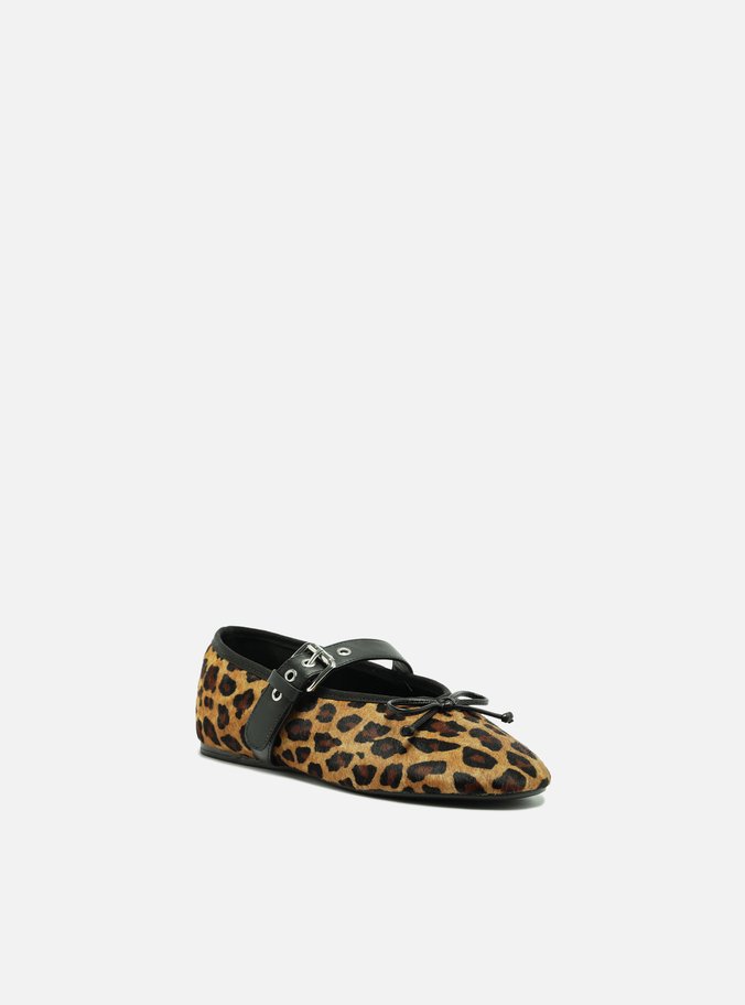 Sapatilha Animal Print Laço