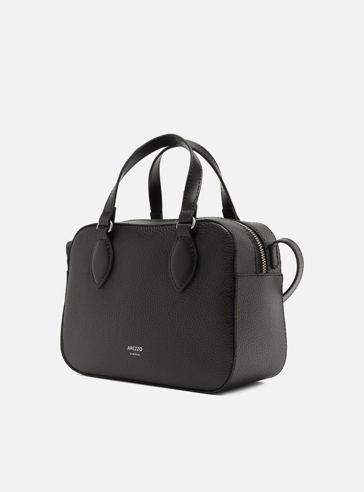 Bolsa Tiracolo Preta Média — foto 2