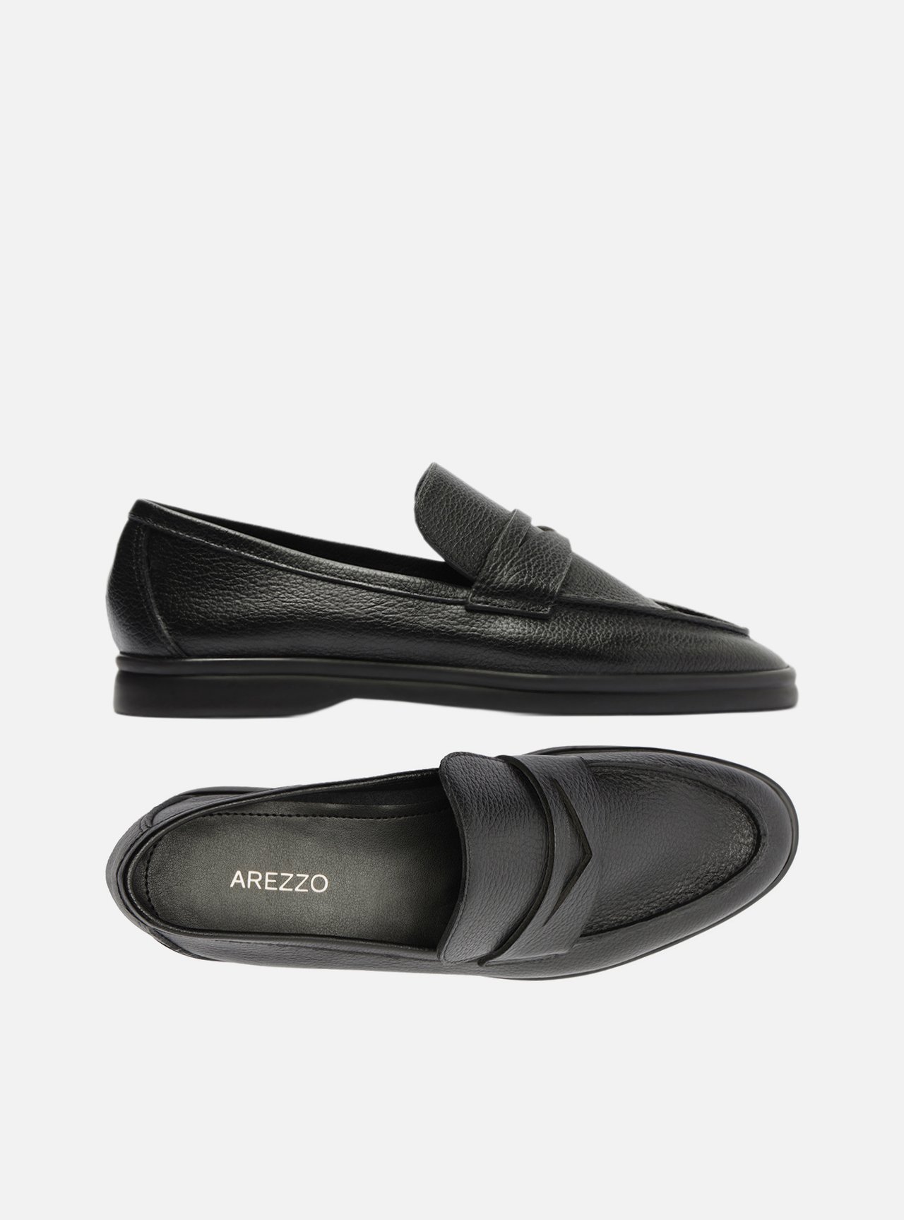 Mocassim Preto Couro Tira Classic — foto 5
