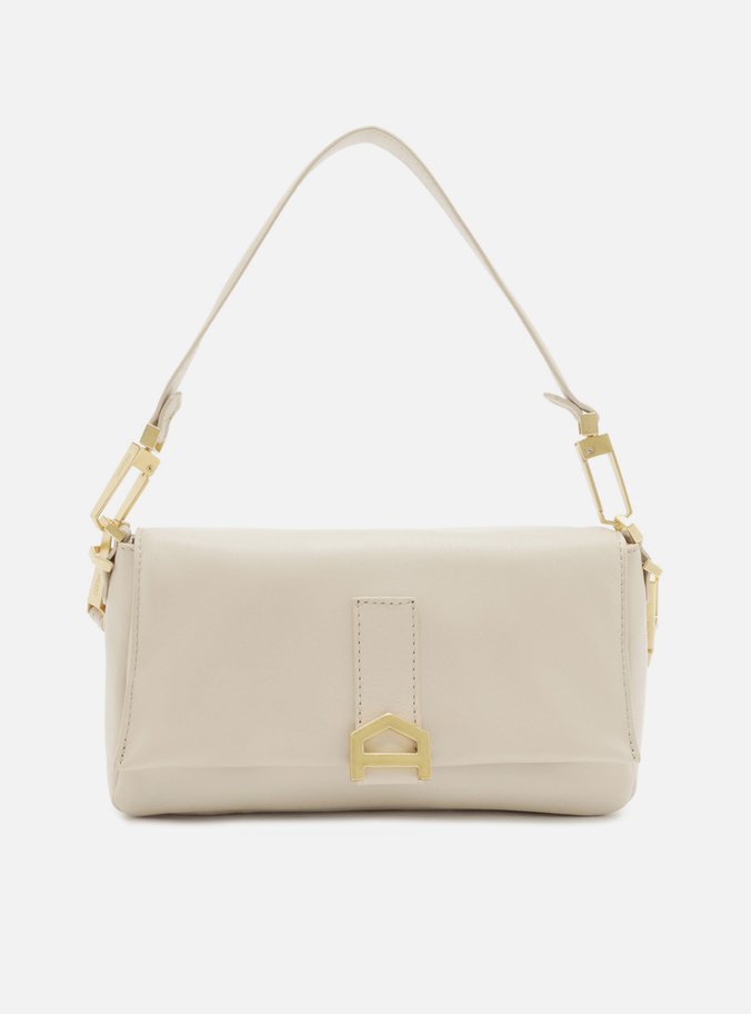 Bolsa Tiracolo Branca Couro Gisele Média