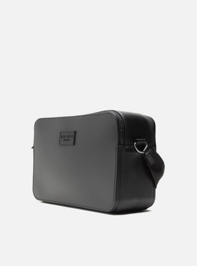 Bolsa Tiracolo Preta Média Brizza
