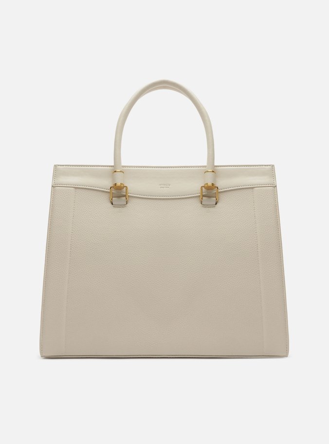 Bolsa Tote Branca Média Metais