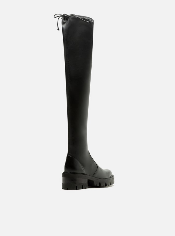 Bota Over The Knee Preta 