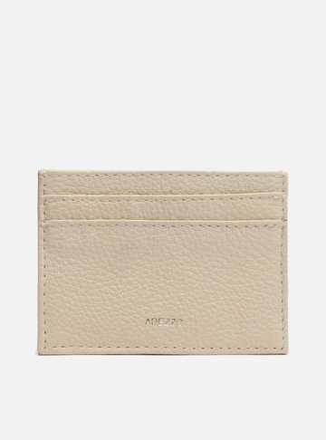 Porta-Cartão Off-White Couro