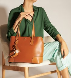 Bolsa Shopping Marrom Joana Grande Bolsa Shopping Marrom Joana Grande