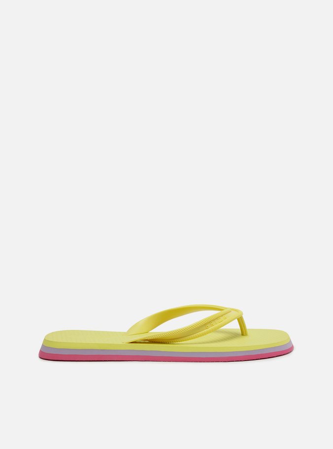 Chinelo de Dedo Amarelo Sola Color Sport