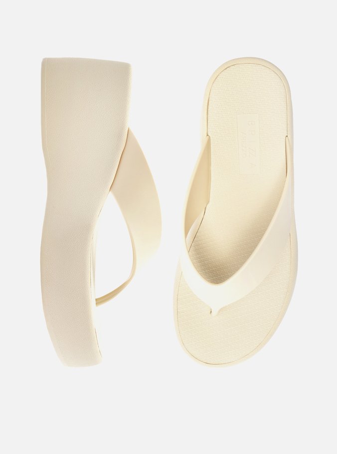 Tamanco Plataforma Off-White Barcelona