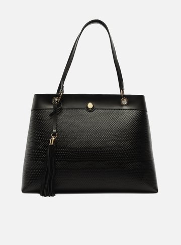 Bolsa Tote Preta Grande