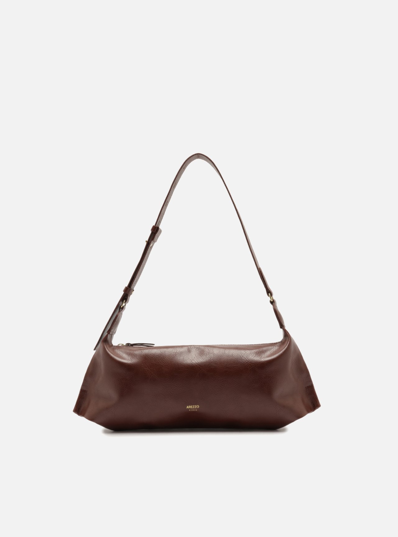 Bolsa Shoulder Vermelha Média Soft Alça Larga — foto 1