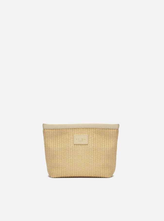 Necessaire Branca Palha Brizza