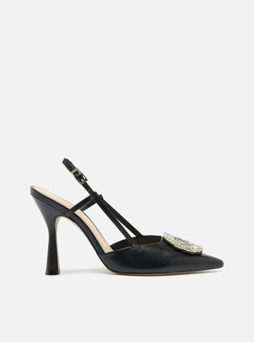 Scarpin Preto Salto Alto