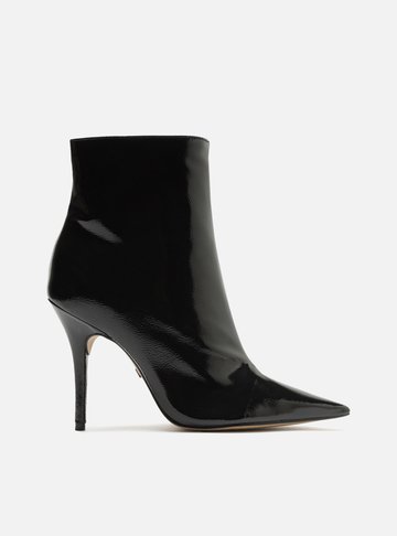 Bota Preta Cano Curto Salto Fino