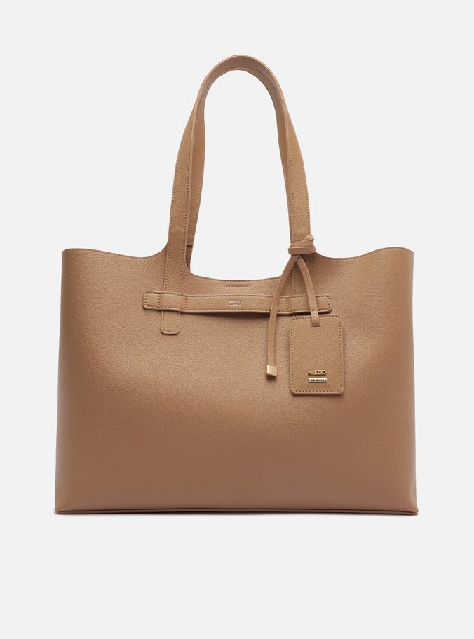 Bolsa Shopping Nude Grande Nó