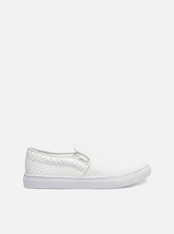 Tênis Slip On Branco Skin ZZ Mov