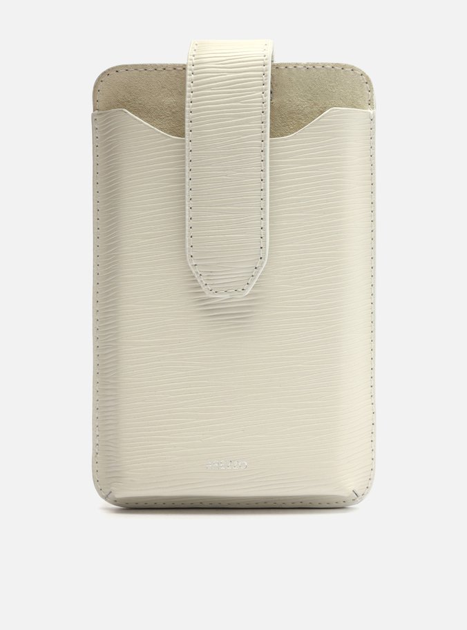 Mini Bag Tiracolo Branca Couro Wave Porta-Celular