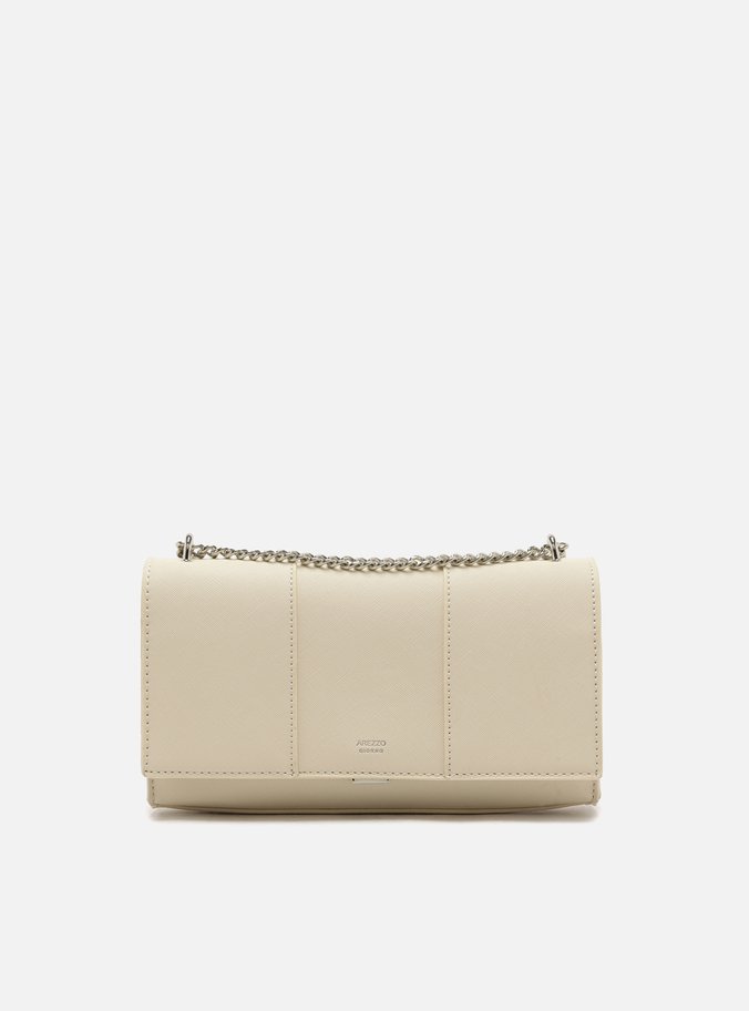 Bolsa Tiracolo Off-White Média Recortes