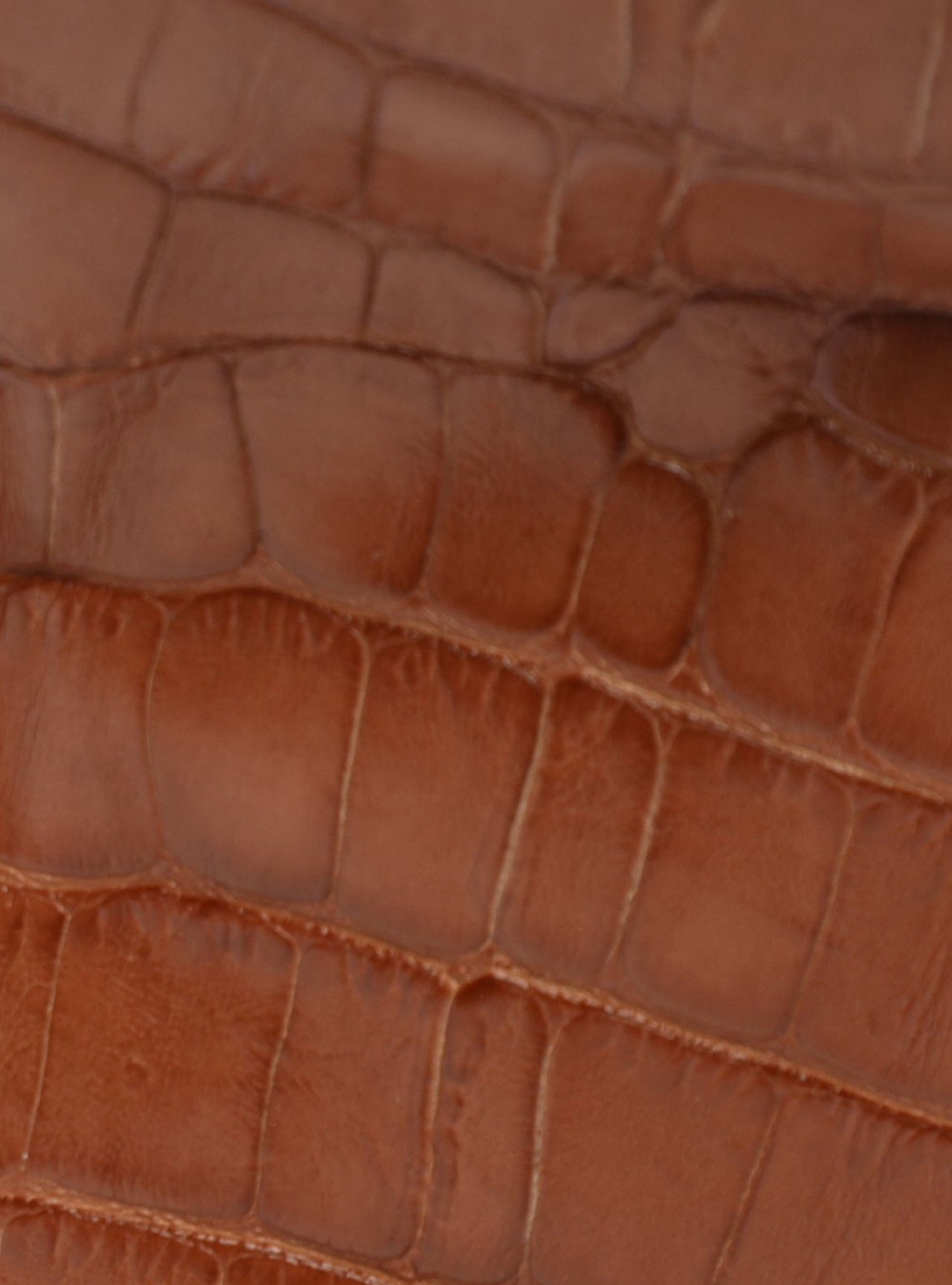 Bota Marrom Croco Cano Alto Miranda — foto 7
