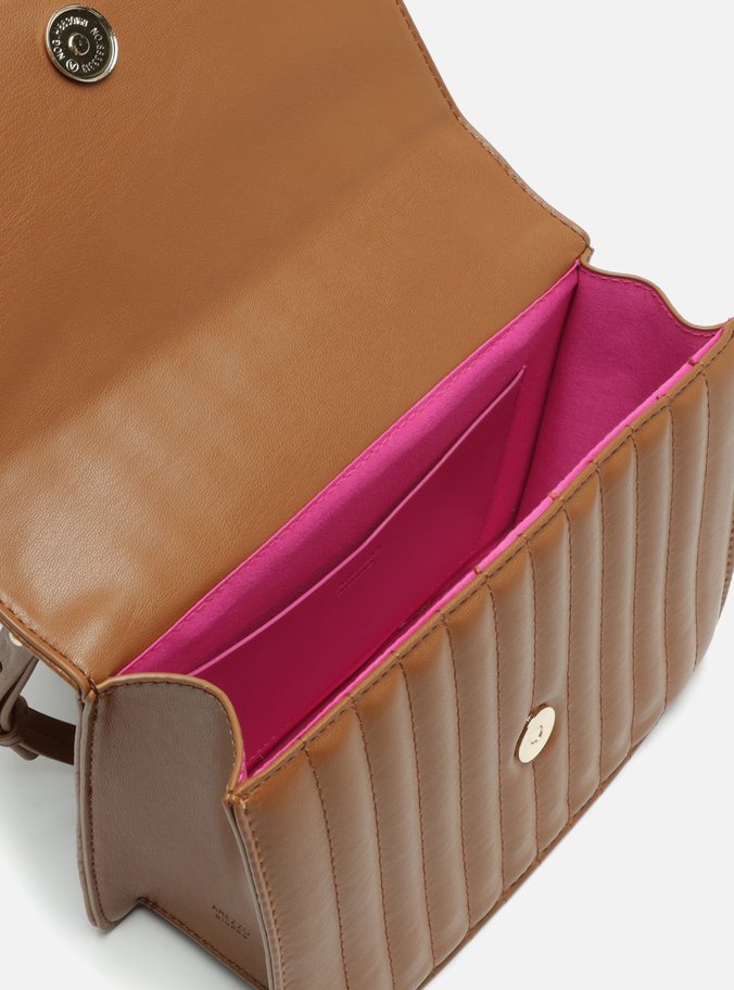 Bolsa Tiracolo Marrom Pequena
