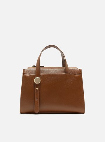Bolsa Tote Marrom Média