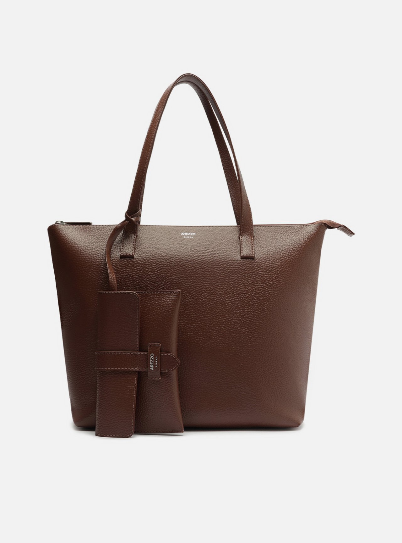 Bolsa Shopping Marrom Mercato Grande — foto 1