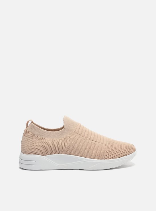 Slip On Nude Knit